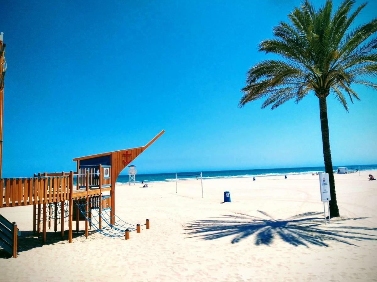 Apartamento Deluxe A 50M De Playa - Aire Wifi Gandía Esterno foto