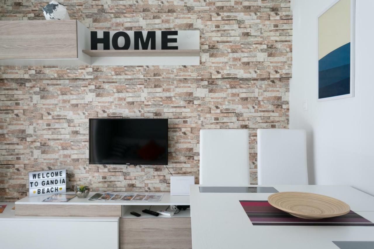 Apartamento Deluxe A 50M De Playa - Aire Wifi Gandía Esterno foto