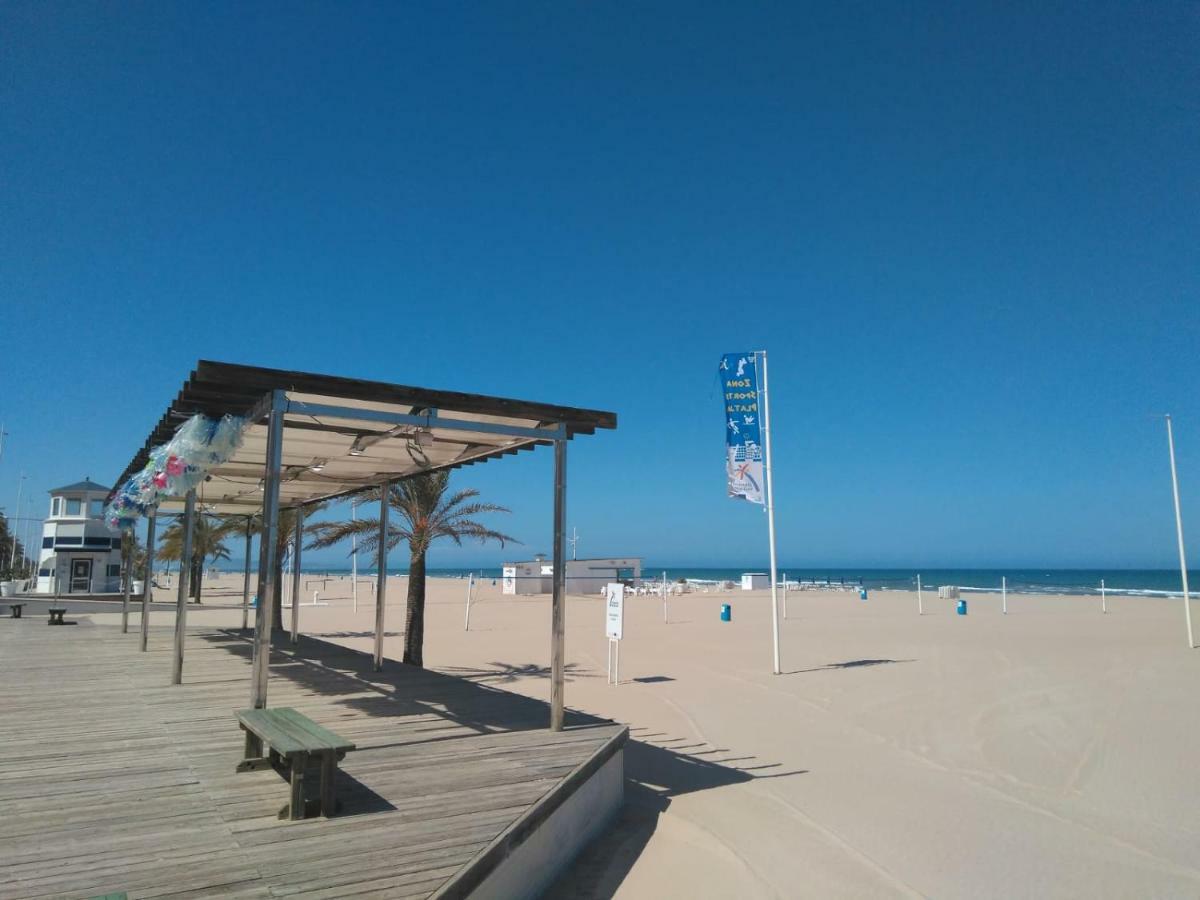 Apartamento Deluxe A 50M De Playa - Aire Wifi Gandía Esterno foto